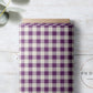 PREORDER - Hydrangeas Purple Gingham - 0921 - Choose Your Base