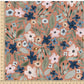 PREORDER - Indigo Floral on Blush - 0942 - Choose Your Base