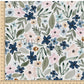 PREORDER - Indigo Floral on Fog - 0946 - Choose Your Base