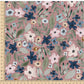 PREORDER - Indigo Floral on Handwoven Texture Antique Rose - 0949 - Choose Your Base