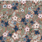 PREORDER - Indigo Floral on Taupe - 0965 - Choose Your Base