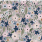 PREORDER - Indigo Floral on Watercolor Thistle - 0980 - Choose Your Base