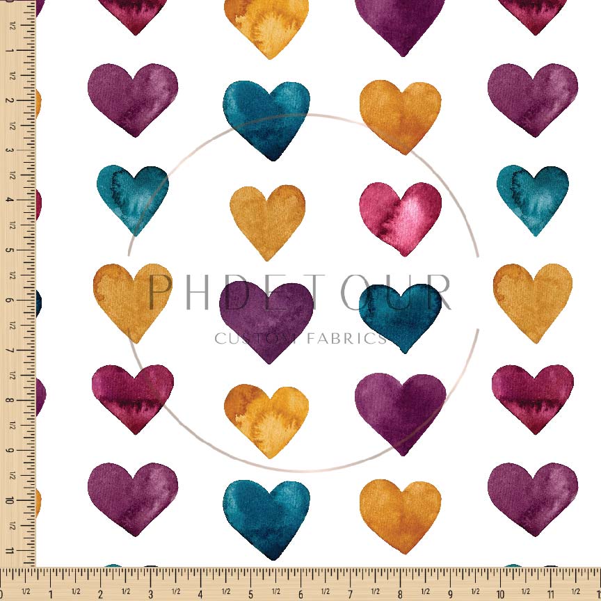 PREORDER - Jewel Tone Hearts - 0994 - Choose Your Base