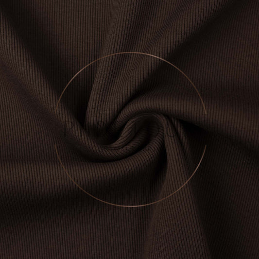 Wholesale European 2x1 Sweatshirt Ribbing - 178 - Darker Brown