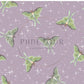 PREORDER - Luna Moths on Grey Violet - 1051 - Choose Your Base