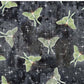 PREORDER - Luna Moths on Grunge Charcoal - 1054 - Choose Your Base