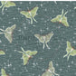 PREORDER - Luna Moths on Handwoven Texture Oasis - 1070 - Choose Your Base