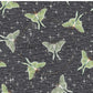 PREORDER - Luna Moths on Handwoven Texture Space - 1074 - Choose Your Base