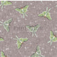 PREORDER - Luna Moths on Herringbone Texture Fossil - 1083 - Choose Your Base
