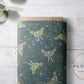 PREORDER - Luna Moths on Herringbone Texture Oasis - 1087 - Choose Your Base
