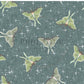 PREORDER - Luna Moths on Herringbone Texture Oasis - 1087 - Choose Your Base
