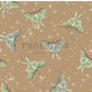 PREORDER - Luna Moths on Khaki - 1095 - Choose Your Base