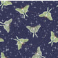 PREORDER - Luna Moths on Navy - 1099 - Choose Your Base