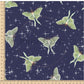 PREORDER - Luna Moths on Navy - 1099 - Choose Your Base