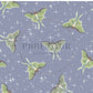 PREORDER - Luna Moths on Storm - 1111 - Choose Your Base