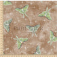 PREORDER - Luna Moths on Watercolor Caramel - 1119 - Choose Your Base