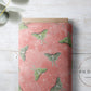 PREORDER - Luna Moths on Watercolor Coral - 1121 - Choose Your Base