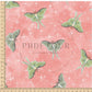 PREORDER - Luna Moths on Watercolor Coral - 1121 - Choose Your Base