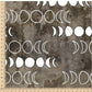 PREORDER - Moons on Grunge Brown - 1189 - Choose Your Base