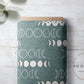 PREORDER - Moons on Handwoven Texture Ocean - 1216 - Choose Your Base