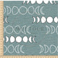 PREORDER - Moons on Handwoven Texture Ocean - 1216 - Choose Your Base