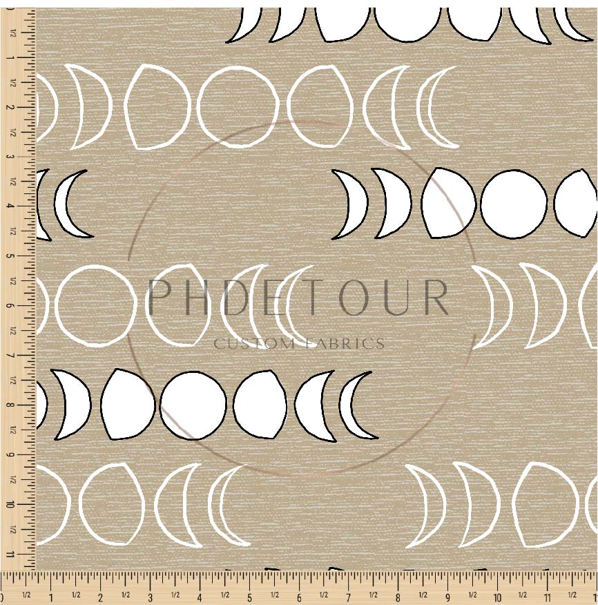 PREORDER - Moons on Handwoven Texture Sand - 1220 - Choose Your Base
