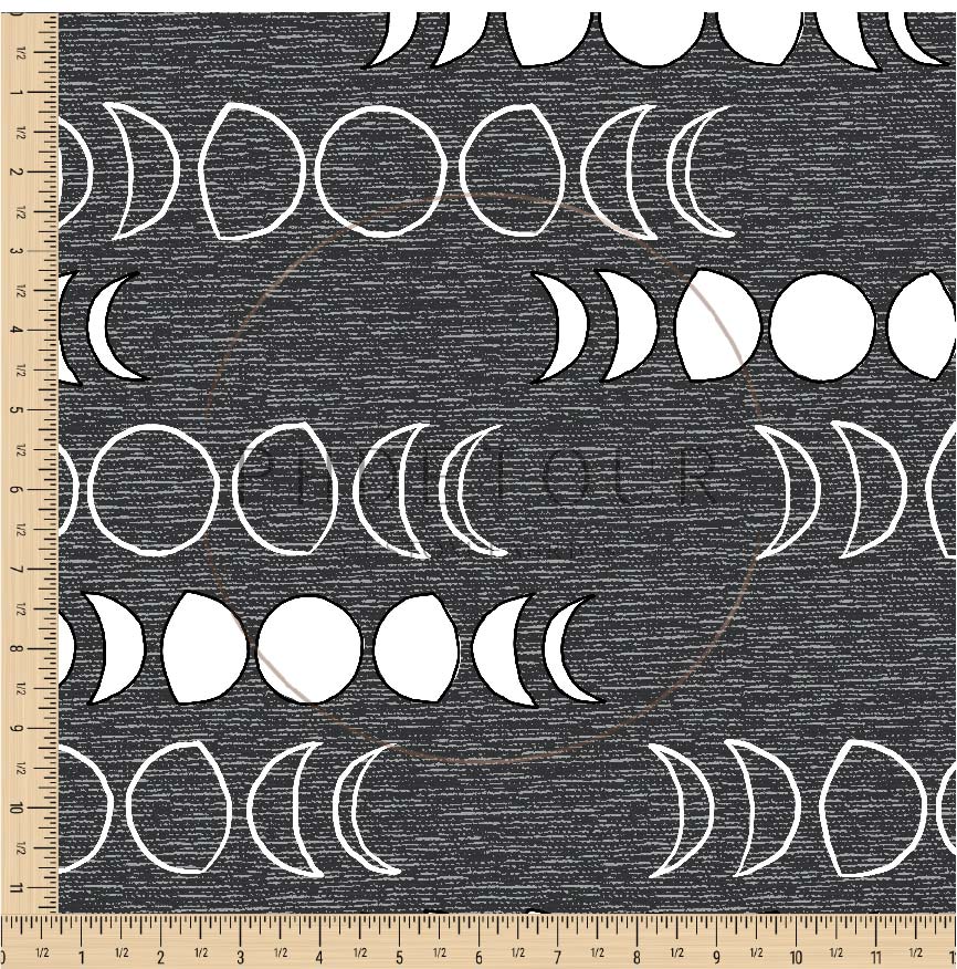 PREORDER - Moons on Handwoven Texture Space - 1222 - Choose Your Base