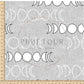 PREORDER - Moons on Herringbone Texture Fog - 1240 - Choose Your Base