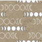 PREORDER - Moons on Herringbone Texture Khaki - 1243 - Choose Your Base