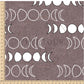 PREORDER - Moons on Herringbone Texture Raisin - 1253 - Choose Your Base