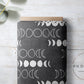 PREORDER - Moons on Herringbone Texture Space - 1257 - Choose Your Base