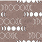 PREORDER - Moons on Herringbone Texture Taupe - 1260 - Choose Your Base