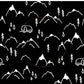 PREORDER - Mountains on Black - 1339 - Choose Your Base