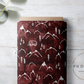 PREORDER - Mountains on Grunge Burgundy - 1356 - Choose Your Base