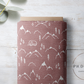 PREORDER - Mountains on Handwoven Texture Antique Rose - 1360 - Choose Your Base