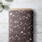 PREORDER - Mountains on Handwoven Texture Raisin - 1383 - Choose Your Base