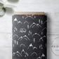 PREORDER - Mountains on Handwoven Texture Slate - 1386 - Choose Your Base