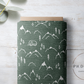 PREORDER - Mountains on Handwoven Texture Spruce - 1388 - Choose Your Base
