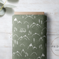 PREORDER - Mountains on Herringbone Texture Artichoke - 1393 - Choose Your Base