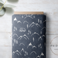 PREORDER - Mountains on Herringbone Texture Cadet - 1398 - Choose Your Base