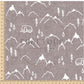 PREORDER - Mountains on Herringbone Texture Fossil - 1405 - Choose Your Base