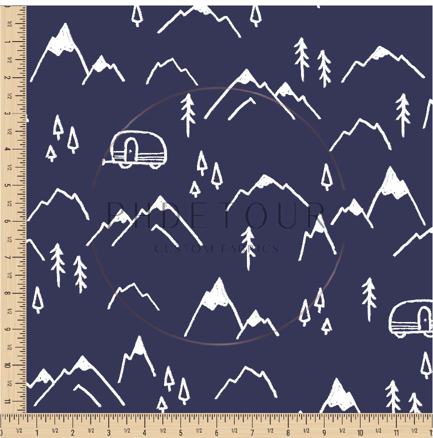 PREORDER - Mountains on Navy - 1429 - Choose Your Base