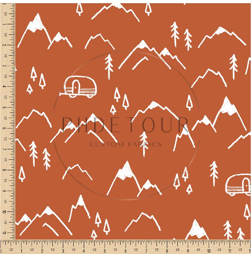 PREORDER - Mountains on Sienna - 1438 - Choose Your Base
