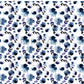 PREORDER - Navy Watercolor Floral - 1508 - Choose Your Base