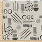 PREORDER - Neutral Abstract Black on Bone - 1518 - Choose Your Base