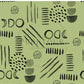PREORDER - Neutral Abstract Black on Celery - 1522 - Choose Your Base