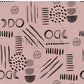 PREORDER - Neutral Abstract Black on Clay - 1525 - Choose Your Base