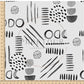 PREORDER - Neutral Abstract Black on Fog - 1527 - Choose Your Base