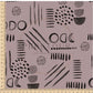 PREORDER - Neutral Abstract Black on Fossil - 1528 - Choose Your Base