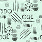 PREORDER - Neutral Abstract Black on Mint - 1563 - Choose Your Base